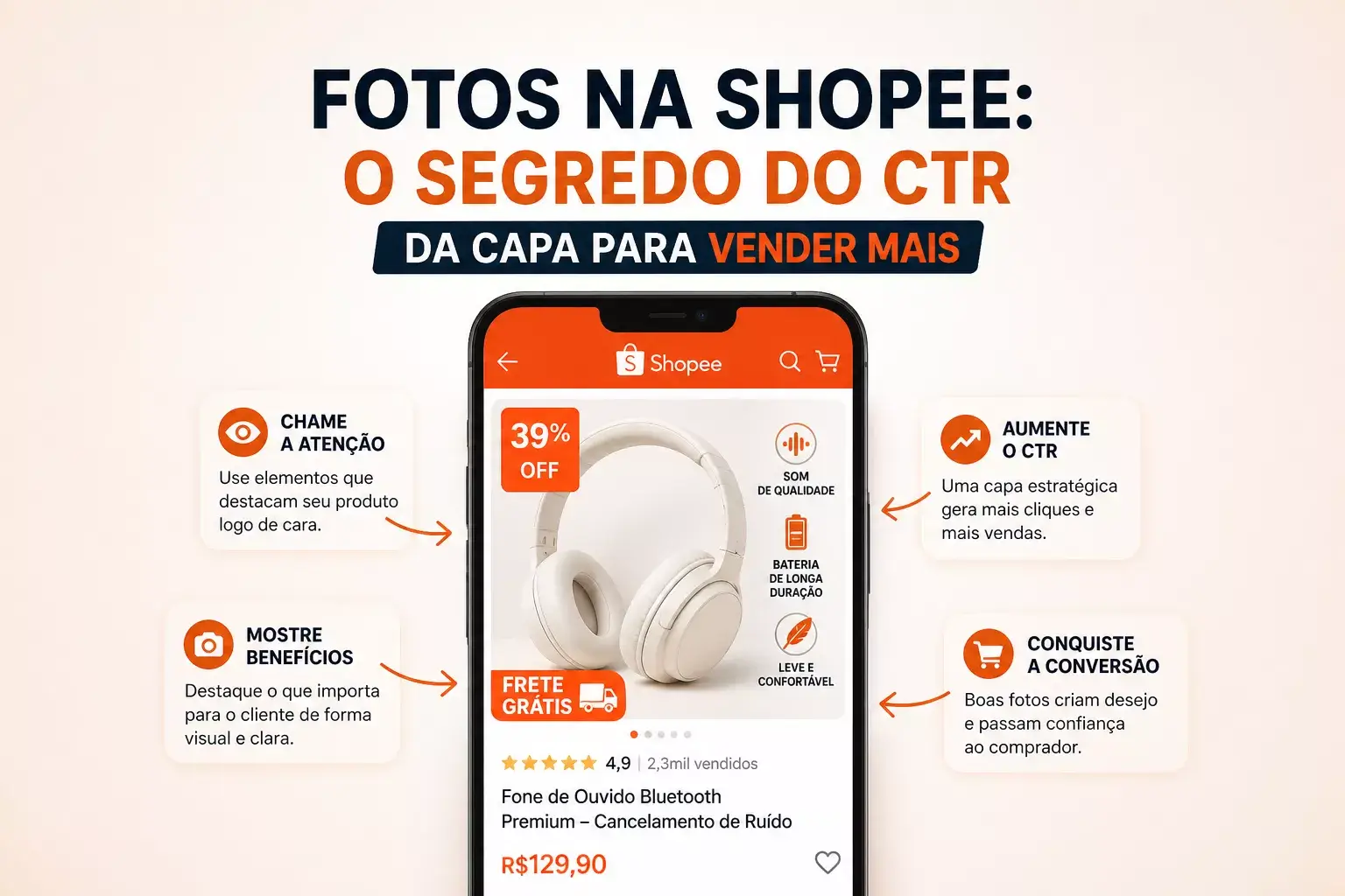 CTR da Capa na Shopee: Como as Fotos Aumentam suas Vendas